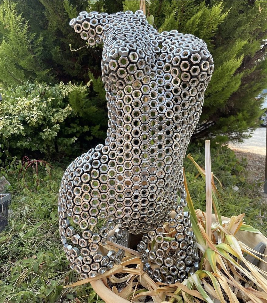 Sculpture métal