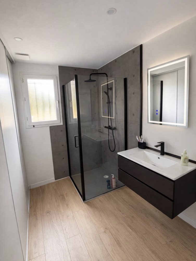Salle de bain moderne